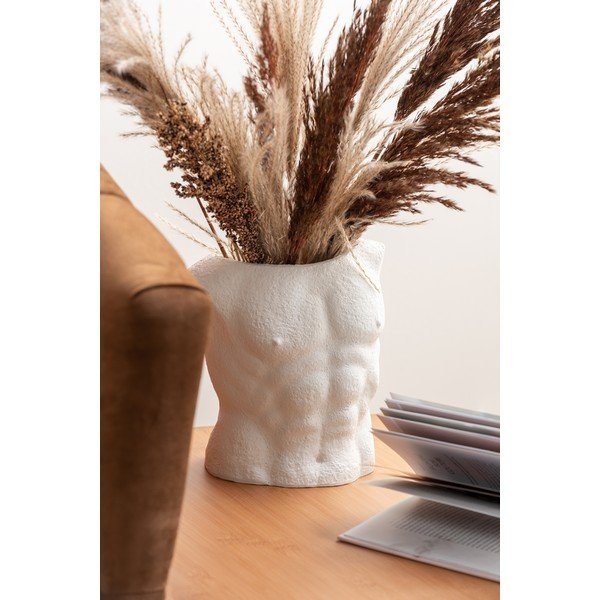 Balta vāze PT LIVING Male, augstums 20,5 cm-image-1