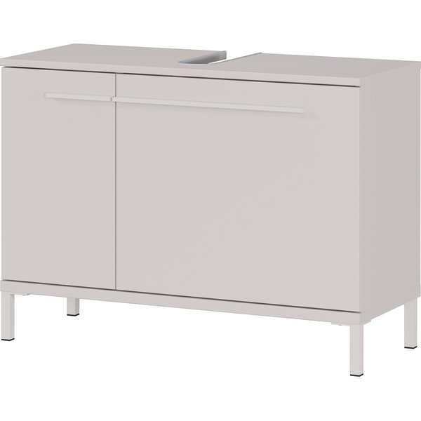 Krēmkrāsas matēts skapītis zem izlietnes 80x59 cm Laurino – Germania