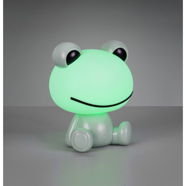 Zaļa LED bērnu lampa Hopper – Reality-image-1