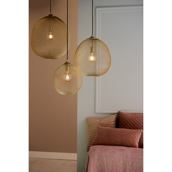 Griestu lampa zelta krāsā ø 30 cm Moroc – Light & Living-image-1
