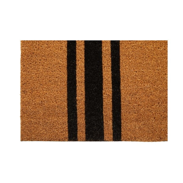 Kokosšķiedras kājslauķis 55x125 cm Black Stripe – Premier Housewares-image-2