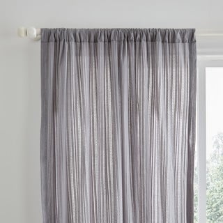 Pelēks aizkars 229x140 cm Zofia Broderie Anglaise – Pineapple Elephant