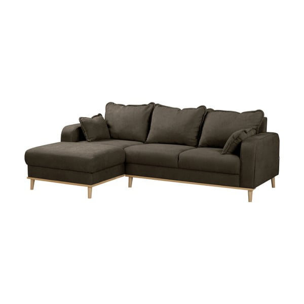 Brūns stūra dīvāns (kreisais stūris) Beata – Ropez-image-3