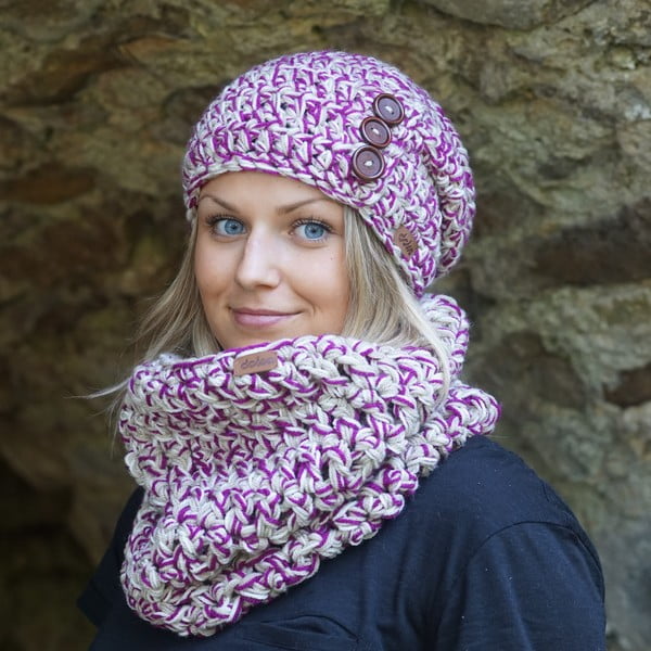 Ar rokām tamborēts kakla sildītājs DOKE Nature-image-1