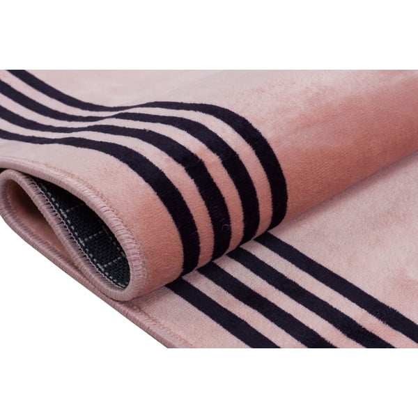 Rozā mazgājams paklājs 300x100 cm – Vitaus-image-3