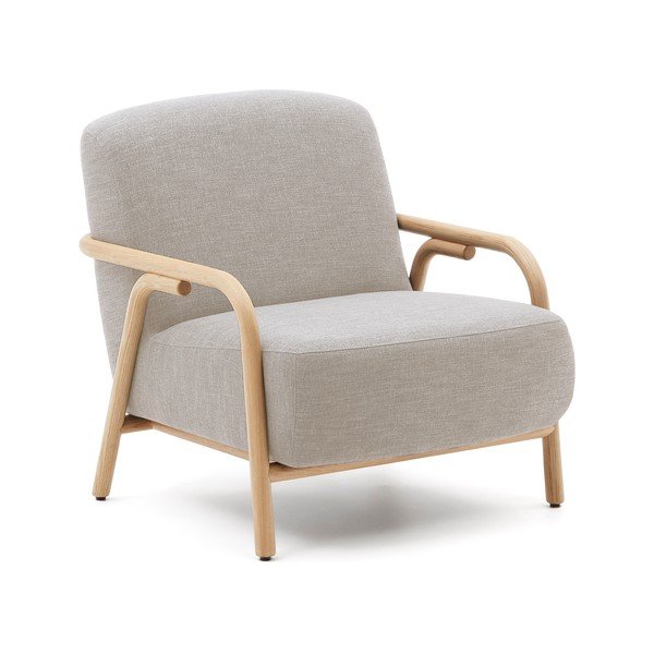 Bēšs atpūtas krēsls Sylo – Kave Home