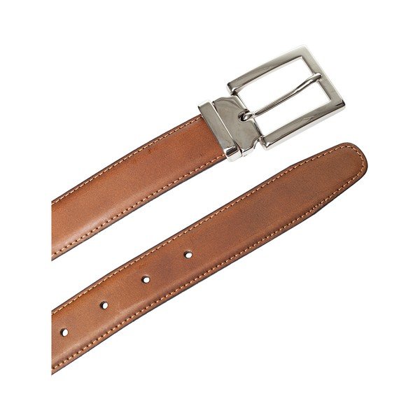 Konjaka brūnas ādas vīriešu josta Ferruccio Laconi Bjarni, garums 110 cm-image-1