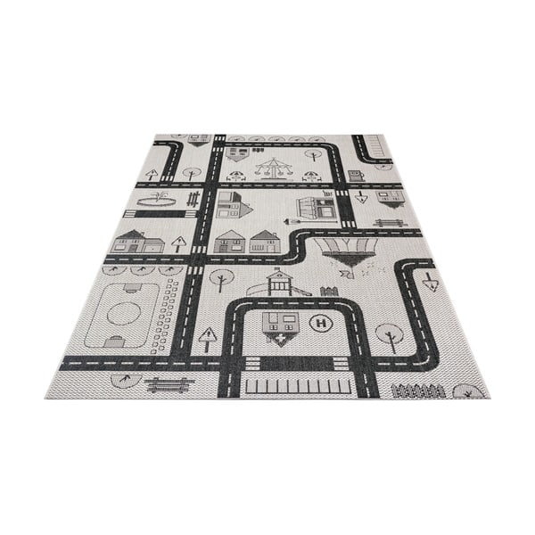 Krēmkrāsas paklājs bērniem Ragami City, 160 x 230 cm-image-3