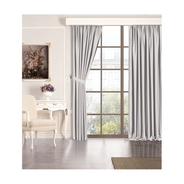 Pelēks aptumšojošs aizkars 260x100 cm - Mila Home-image-2