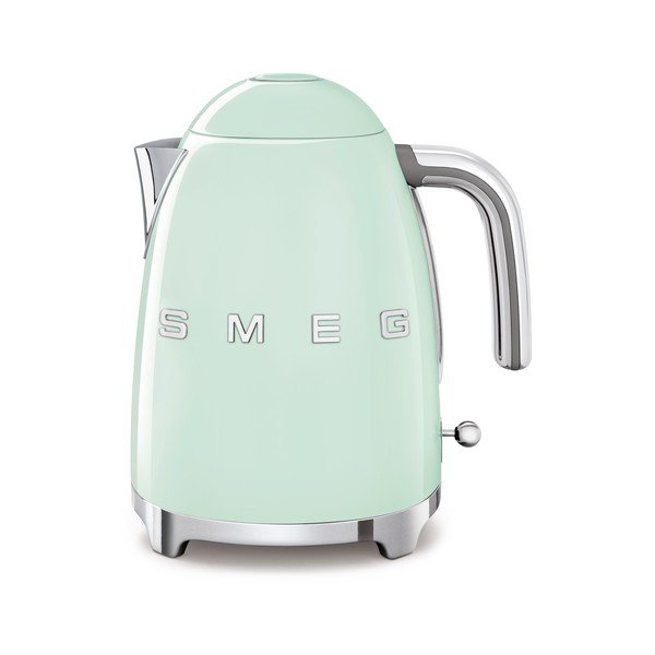 Gaiši zaļa elektriskā tējkanna 1,7 l 50's Retro Style – SMEG
