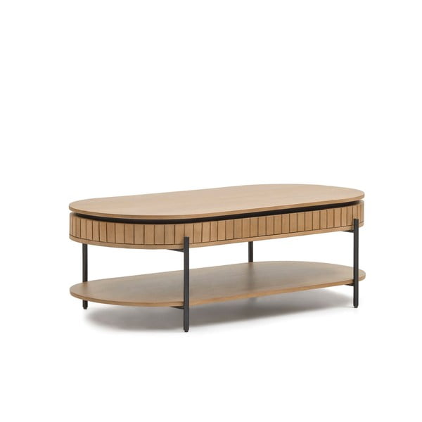 Žurnālgaldiņš no mango koka 130x65 cm Licia – Kave Home-image-3