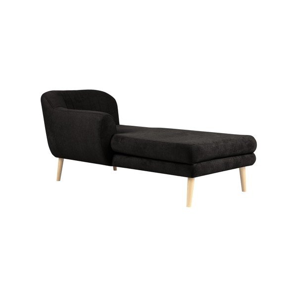 Melns atpūtas krēsls Mazzini Sofas Sardaigne-image-2