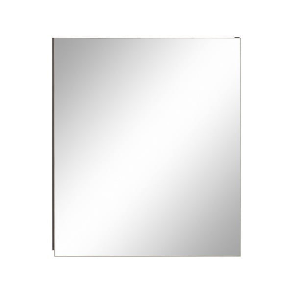 Pelēks sienas skapītis vannas istabai ar spoguli Støraa Wisla, 60 x 70 cm-image-3