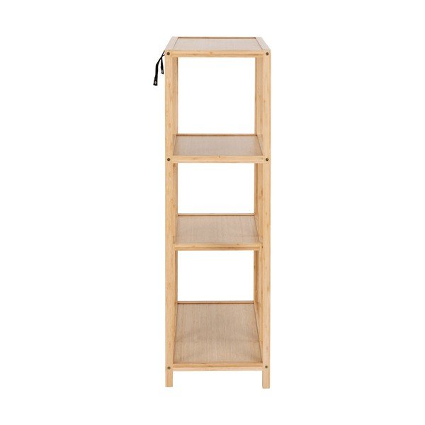 Dabīga toņa bambusa grāmatplaukts 77x114 cm Moso – Actona-image-3