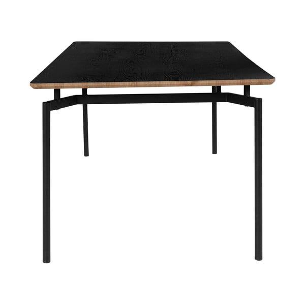 Melns ēdamgalds 90x180 cm Alto – Støraa-image-2
