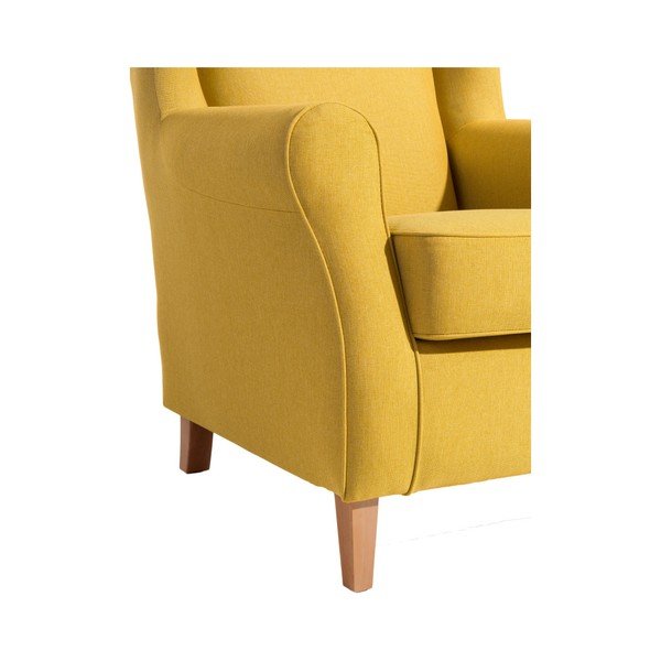 Dzeltens krēsls Max Winzer Lorris Yellow-image-1