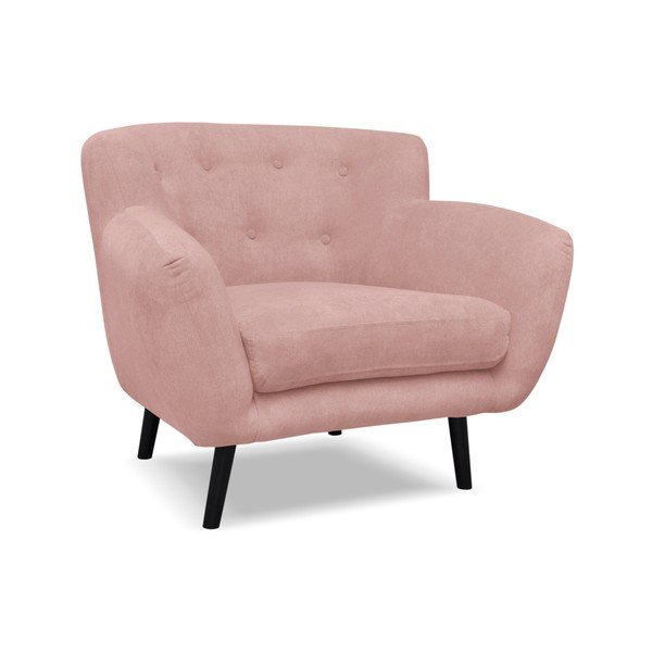 Gaiši rozā atpūtas krēsls Cosmopolitan Design Hampstead-image-3