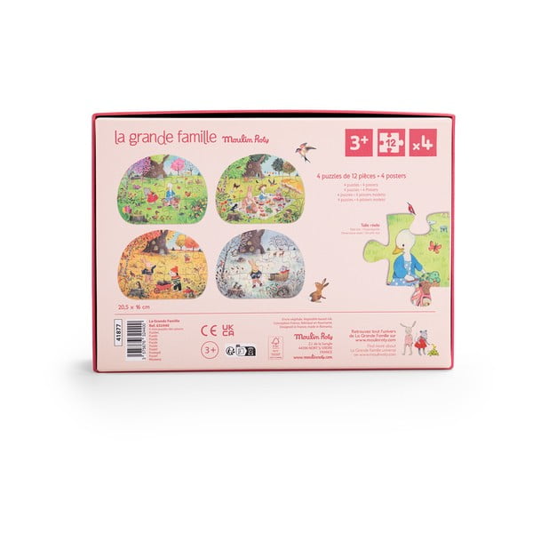 Puzle La Grande Familie – Moulin Roty-image-2