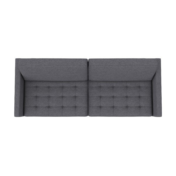 Pelēks salokāms dīvāns 86 cm Presley – Støraa-image-3