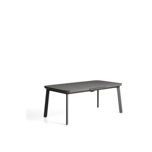 Metāla dārza ēdamgalds 100x185 cm Izola – Kave Home