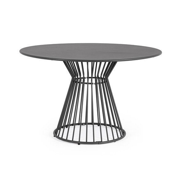 Tērauda apaļš dārza ēdamgalds ø 120 cm Austin – Bizzotto