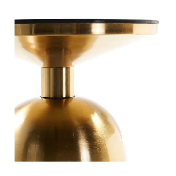 Sānu galdiņš zelta krāsā Kave Home Physic, ø 37 cm-image-3