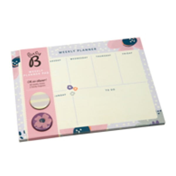 Nedēļas plānotājs Busy B Planner Pretty/Floral, 60 lapas-image-3