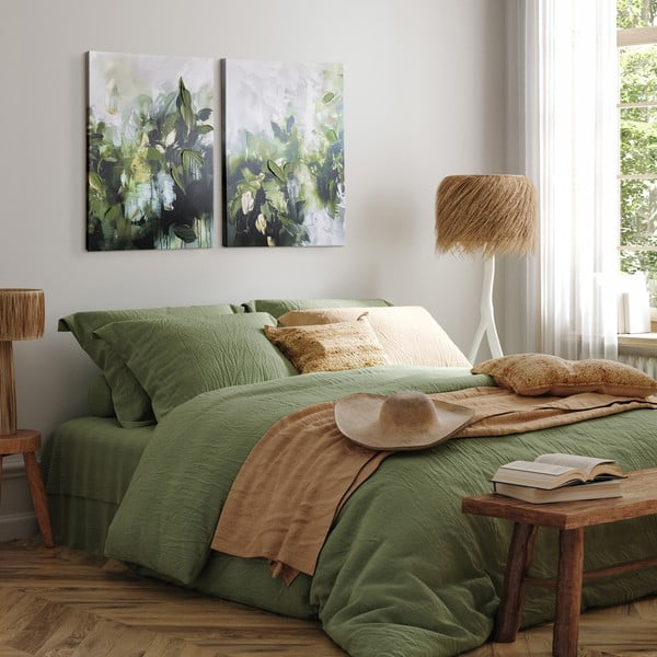 Gleznu komplekts ar roku apgleznotiem elementiem (2 gab.) 50x70 cm Myrtle – Styler-image-2