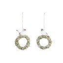 Ziemassvētku piekaramie rotājumi (2 gab.) – Ego Dekor