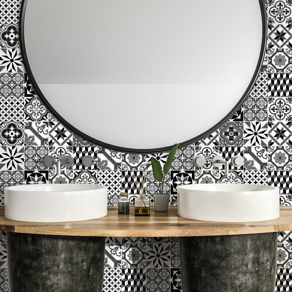 Sienas uzlīmju komplekts (24 gab.) Ambiance Chikito, 10 x 10 cm-image-3