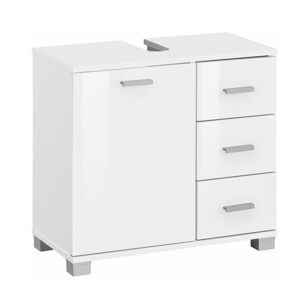 Balts koka skapītis zem izlietnes Støraa Rhonda-image-1