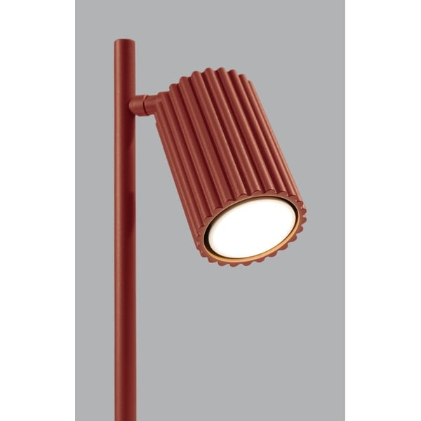Ķieģeļu sarkana galda lampa (augstums 43 cm) Gleam – Sollux-image-4