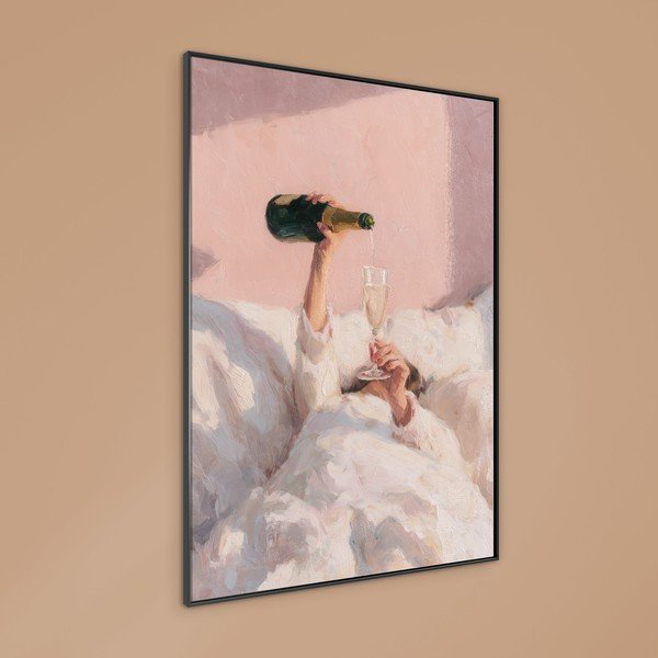 Drukāta glezna ar rāmi/uz audekla 70x100 cm Lazy Sunday – Styler-image-1
