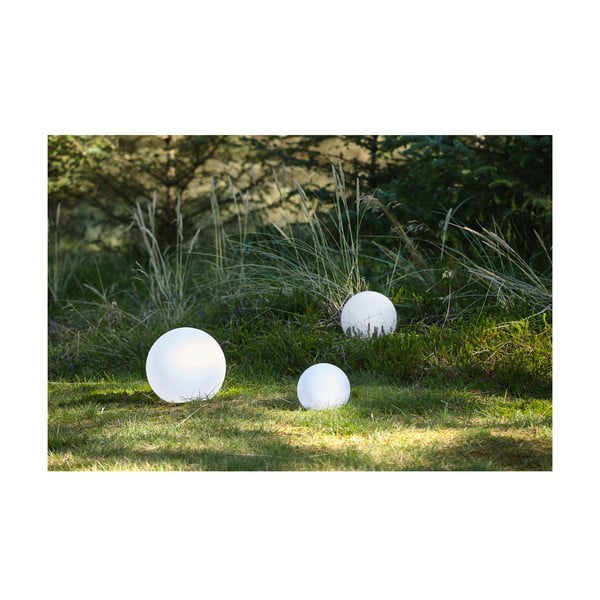 LED āra gaismeklis ar saules baterijām ø 30 cm Maane – Villa Collection-image-1