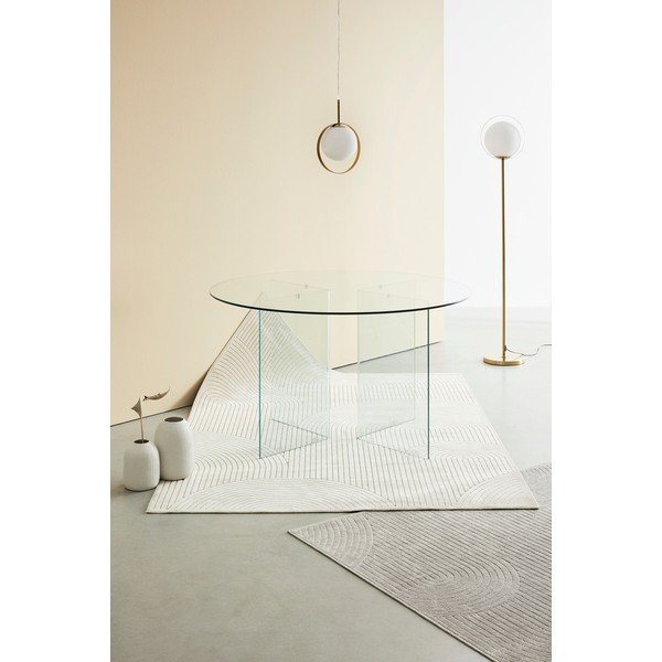 Stikla apaļš ēdamgalds ø 130 cm Iride – Bizzotto-image-1