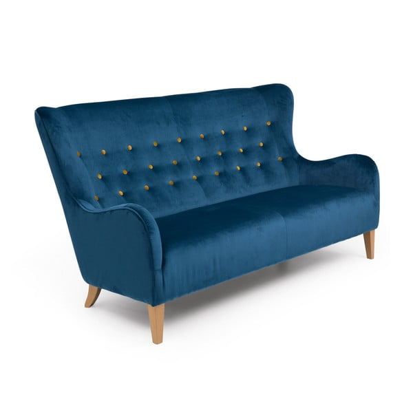 Zils dīvāns Max Winzer Medina, 190 cm