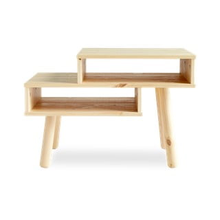 Kafijas galdiņš no priedes koka Karup Design Haku