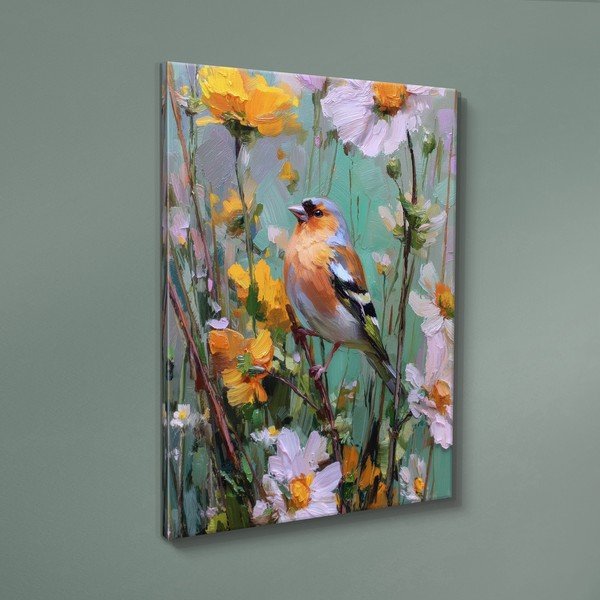Drukāta glezna ar rāmi 60x80 cm Fringilla – Styler-image-4