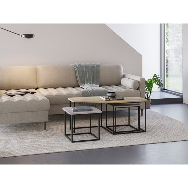 Žurnālgaldiņi (3 gab.) 60x111,5 cm Zoya – Marckeric-image-1