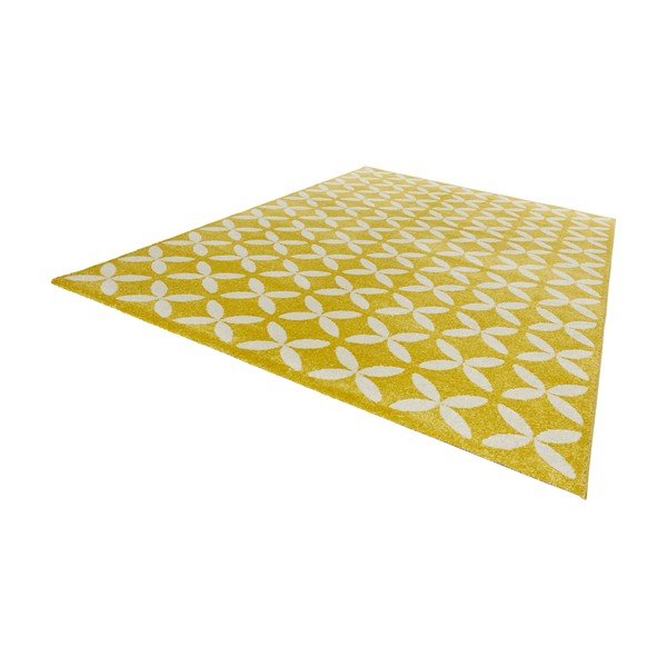 Dzeltens paklājs Mint Rugs Tiffany, 290 x 200 cm-image-1