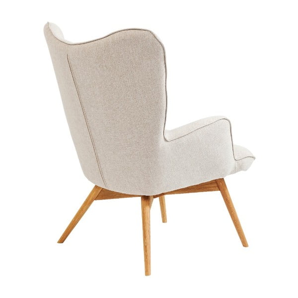 Balts atzveltnes krēsls Kare Design Vicky Ecru-image-2