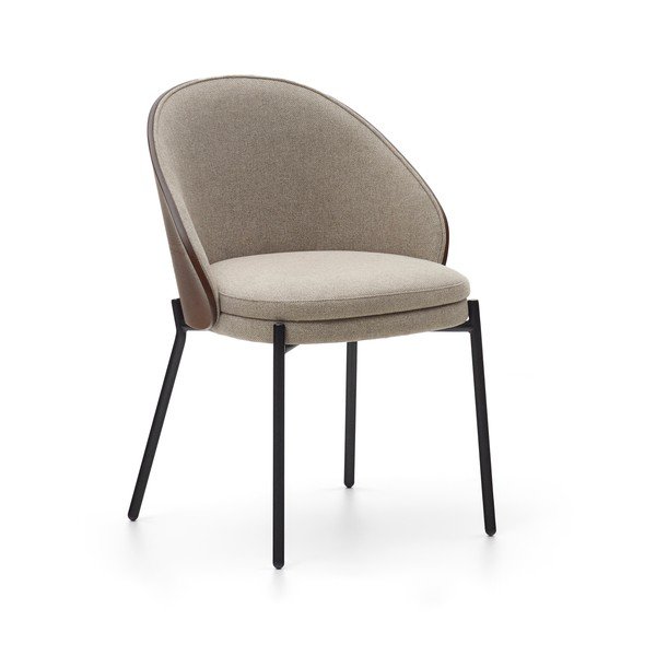 Bēšs polsterēts ēdamistabas krēsls Eamy – Kave Home