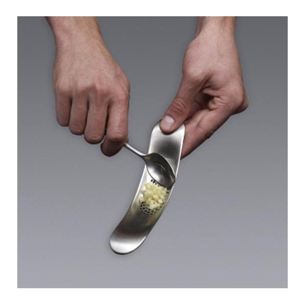 Joseph Joseph Garlic Rocker nerūsējošā tērauda ķiploku smalcinātājs-image-1