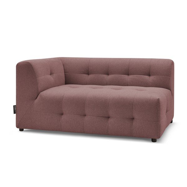 Tumši rozā dīvāna modulis (kreisais stūris) Kleber – Bobochic Paris-image-3