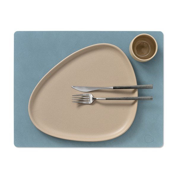 Galda paliktnis no ekoloģiskās ādas 35x45 cm Square L Nupo – LIND DNA-image-1