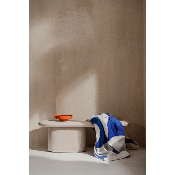 Zils/krēmkrāsas pleds 150x200 cm Tul – noo.ma-image-2