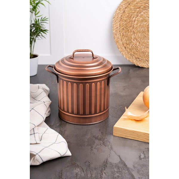 Tērauda atkritumu tvertne 4 L – Hermia-image-1