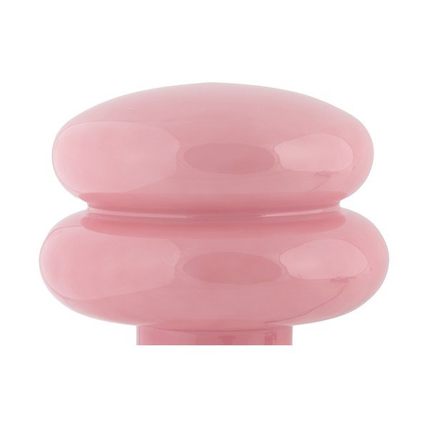 Rozā stikla galda lampa (augstums 24 cm) Incesante – Leitmotiv-image-2