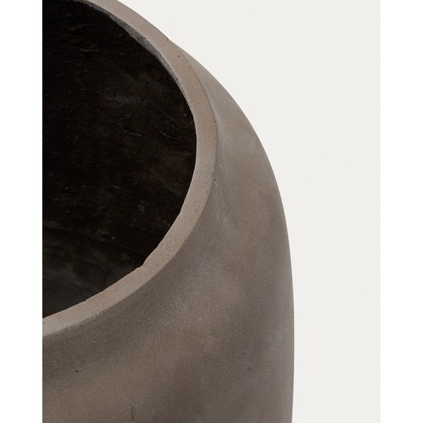 Betona puķu poda apvalks ø 53 cm Lira – Kave Home-image-4