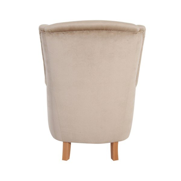 Smilšaini brūns samta krēsls Max Winzer Kendra Velvet-image-3